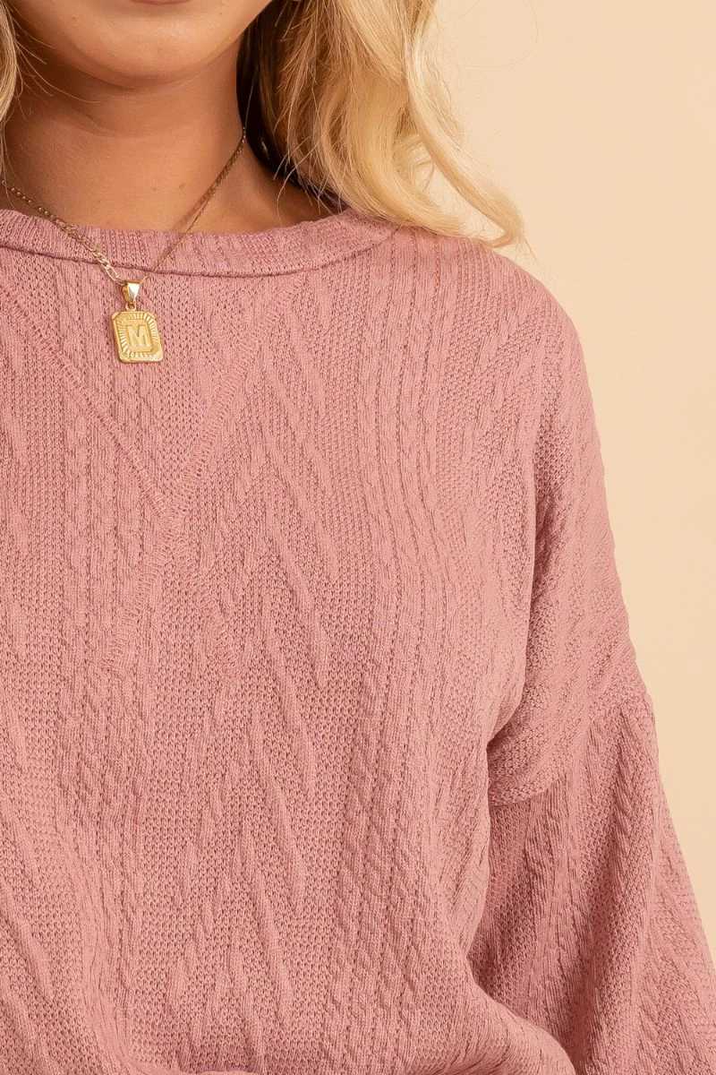 7th Ray Cozy And Content Long Sleeve Pullover Sweater 12 7th Ray Cozy And Content Long Sleeve Pullover Sweater - Image 10