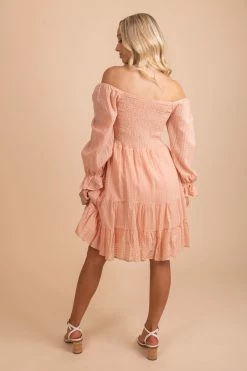 Wholesale Fashion Trends Peachy Pink Smocked Mini Dress 13 Wholesale Fashion Trends Peachy Pink Smocked Mini Dress -bella ella boutique shop 1 31241f14 8d7f 4da6 aec8 6a43f0d572af 5000x