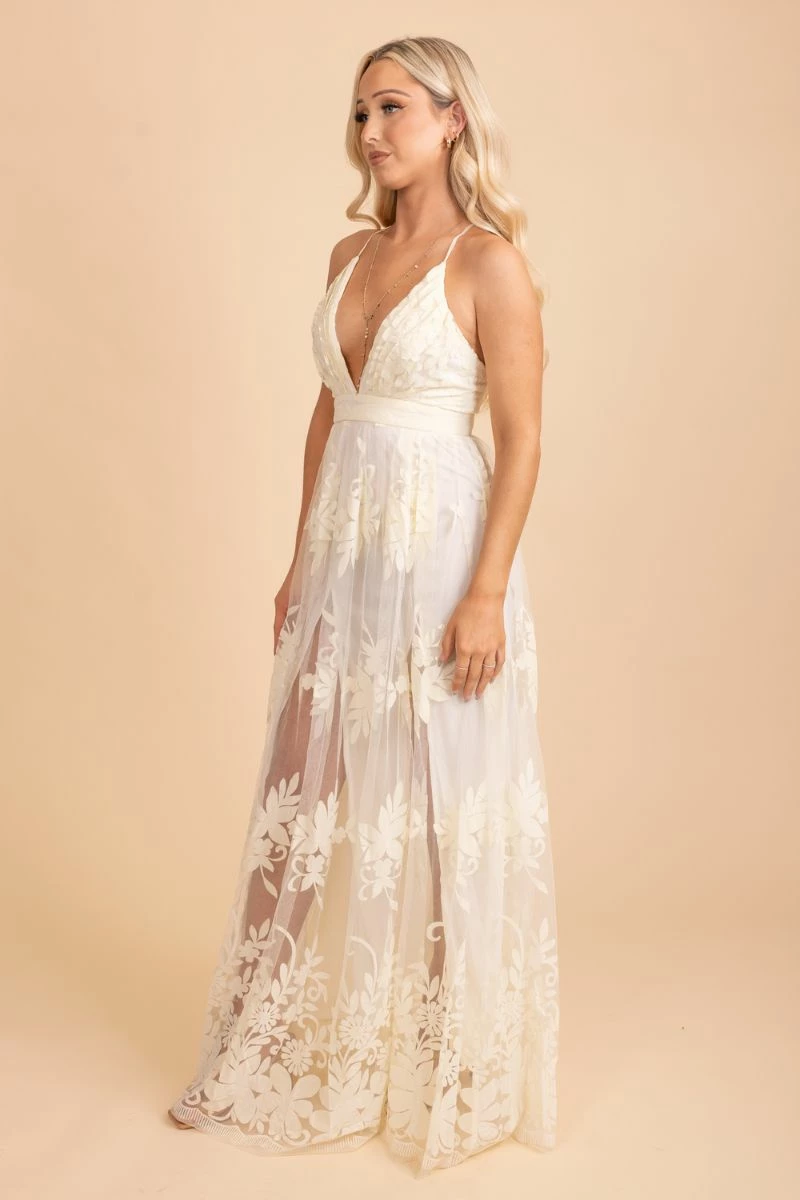 The Vintage Shop Unforgettable Love Lace Maxi Dress 7 The Vintage Shop Unforgettable Love Lace Maxi Dress - Image 6