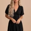 Le Lis Heart Skips A Beat Puff Sleeve Mini Dress - Black -bella ella boutique shop 1 960e8ea6 a980 4df6 a3a4 32de9894ef44 5000x