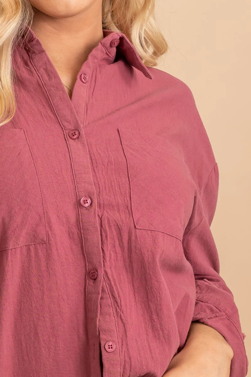 L Love Inc Make It Yours Button Up Top 5 L Love Inc Make It Yours Button Up Top - Image 3