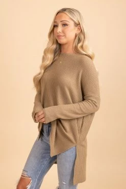 Zenana Beautiful Thinking Waffle Knit Top -bella ella boutique shop 1 ff776f1f 46fe 4e0f a5d2 5552aeb9c4a8 5000x