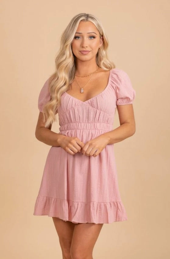 Wholesale Fashion Trends You Make Me Blush Mini Dress 3 Wholesale Fashion Trends You Make Me Blush Mini Dress