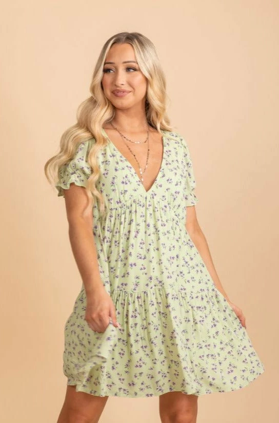 Wholesale Fashion Trends Plant Your Roots Floral Mini Dress 3 Wholesale Fashion Trends Plant Your Roots Floral Mini Dress