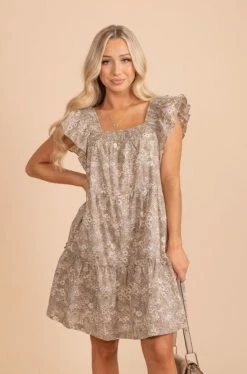 Wholesale Fashion Trends Enjoy The Now Floral Mini Dress