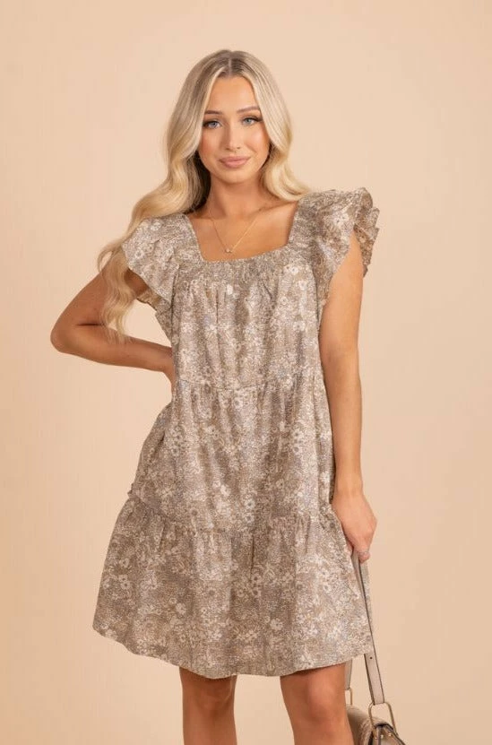 Wholesale Fashion Trends Enjoy The Now Floral Mini Dress 3 Wholesale Fashion Trends Enjoy The Now Floral Mini Dress