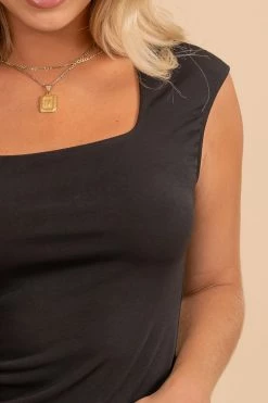 Gilli Do It For You Black Square Neck Bodysuit -bella ella boutique shop 3 06bfdd27 01a4 43f0 a144 12f5245f59f7 5000x