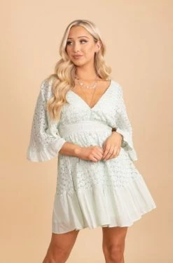 Wholesale Fashion Trends No Feeling Is Final Lace Mini Dress