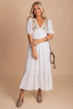 In Loom Fresh Flowers Maxi Dress