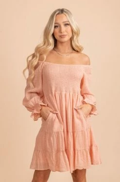 Wholesale Fashion Trends Peachy Pink Smocked Mini Dress 10 Wholesale Fashion Trends Peachy Pink Smocked Mini Dress -bella ella boutique shop 3 b3b22d55 b50f 4038 a6e0 2e2ab88862c6 5000x