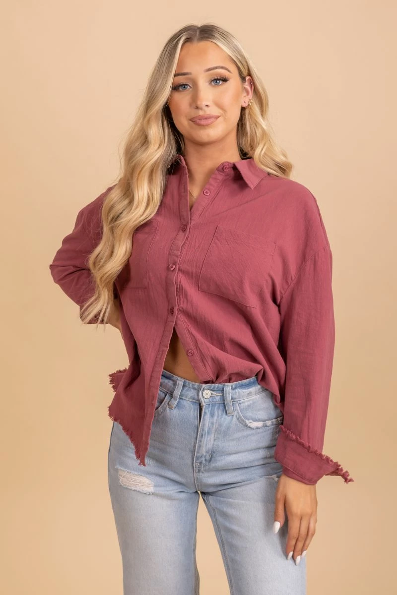 L Love Inc Make It Yours Button Up Top 3 L Love Inc Make It Yours Button Up Top