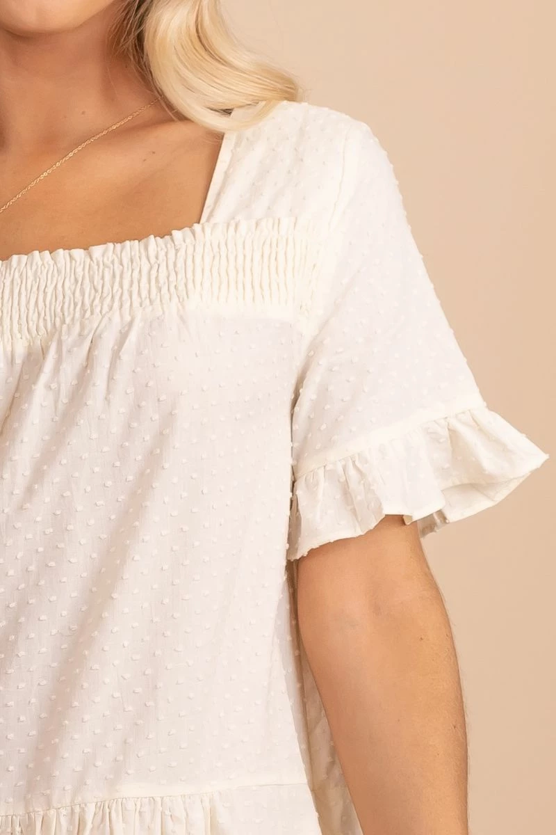 Wholesale Fashion Trends Begin Today Swiss Dot Mini Dress 4 Wholesale Fashion Trends Begin Today Swiss Dot Mini Dress - Image 2