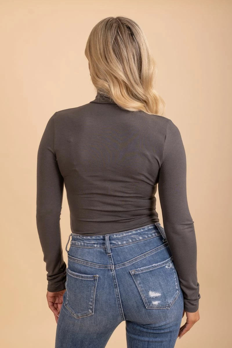 Zenana Keep It Fierce Long Sleeve Turtleneck Bodysuit 9 Zenana Keep It Fierce Long Sleeve Turtleneck Bodysuit - Image 7