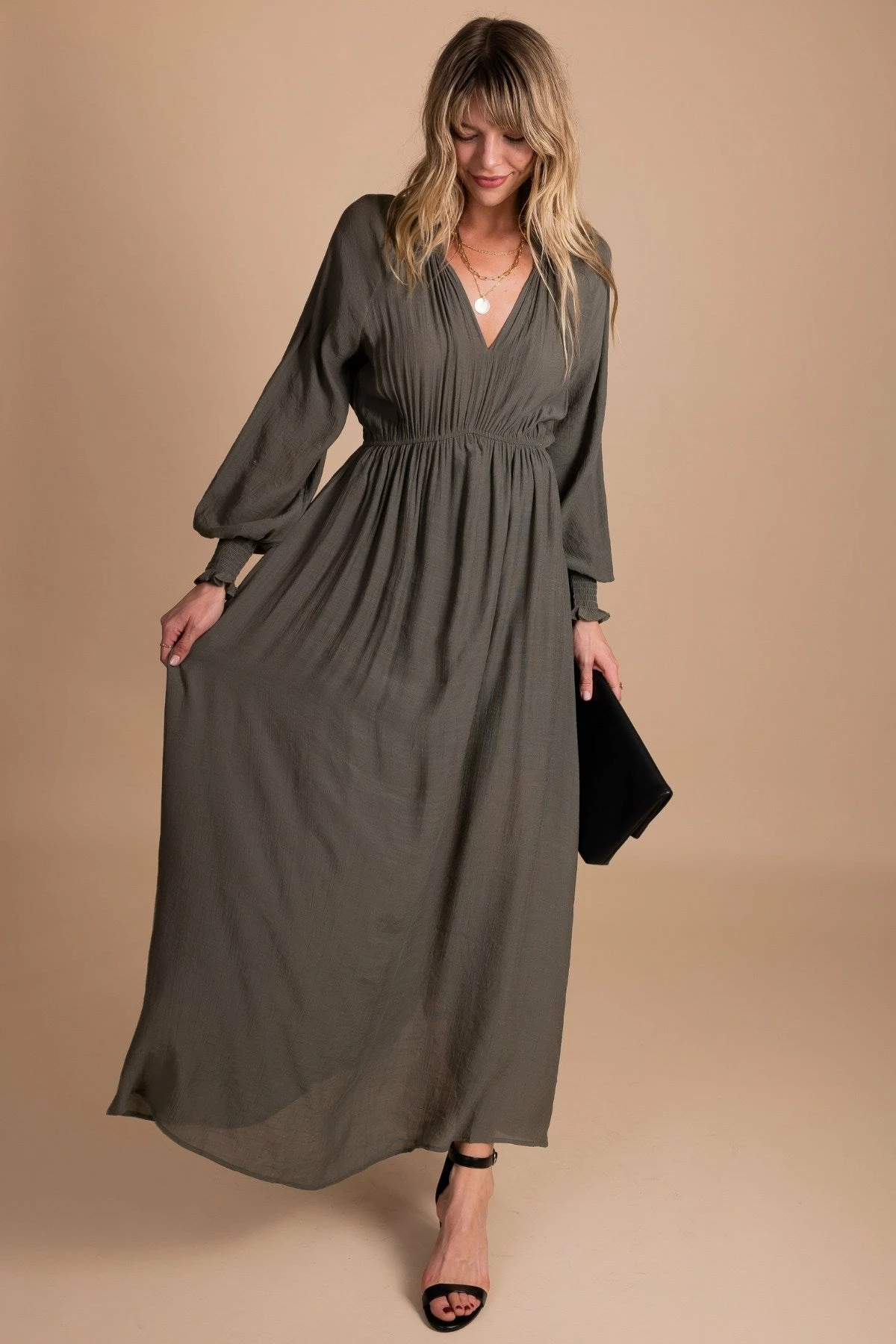 Wishlist Aspire To Inspire Long Sleeve Maxi Dress 3 Wishlist Aspire To Inspire Long Sleeve Maxi Dress