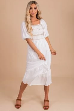 In Loom Romantic Muse Embroidered Midi Dress - White -bella ella boutique shop BELLAELLA5.5.21 2472 5000x