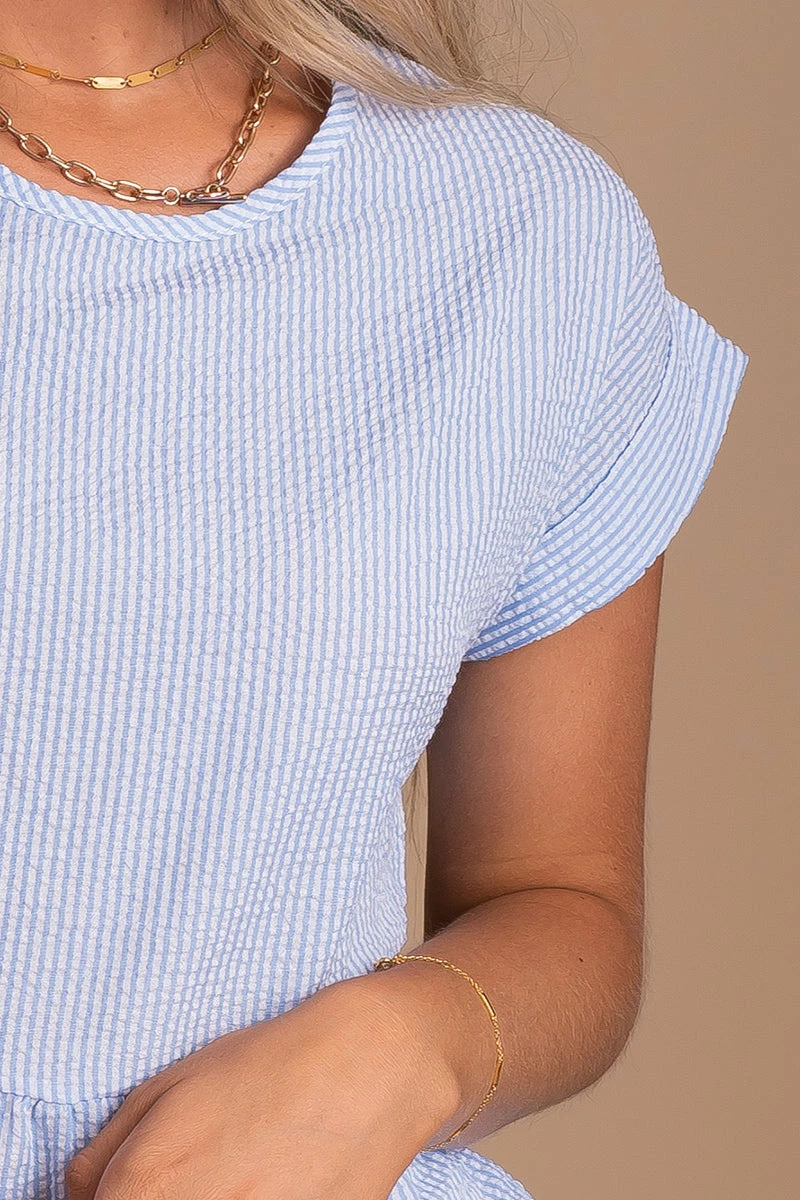 2 Hearts Around Town Peplum Top 8 2 Hearts Around Town Peplum Top - Image 6