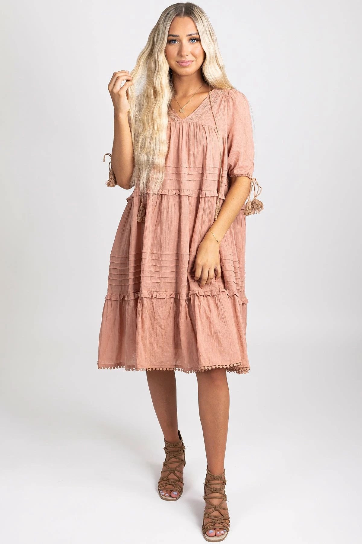 Listicle Bohemian Wonder Midi Dress 11 Listicle Bohemian Wonder Midi Dress - Image 9