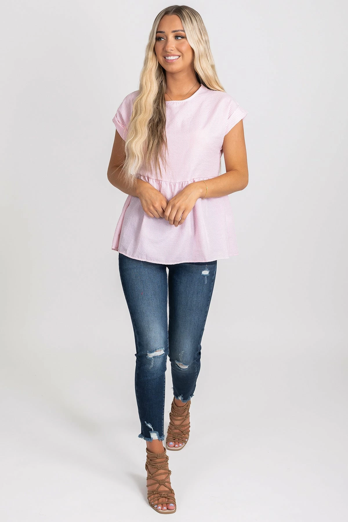 2 Hearts Around Town Peplum Top 16 2 Hearts Around Town Peplum Top - Image 14