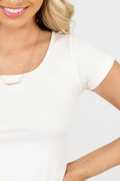 Bella Ella Boutique Cream Long Fit Seamless Tee 17 Bella Ella Boutique Cream Long Fit Seamless Tee -bella ella boutique shop BELLA ELLA 11.7.2019 1215 1 5000x