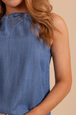 Zenana Be Original Halter Top -bella ella boutique shop BeOriginalHalterTop Detail 5000x