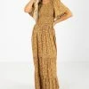 In Loom Bloom With Grace Mustard Floral Maxi Dress 1 In Loom Bloom With Grace Mustard Floral Maxi Dress -bella ella boutique shop Bloom With Grace Mustard Maxi Dress Full Front 5000x