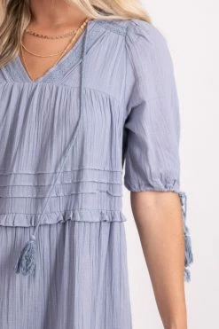 Listicle Bohemian Wonder Midi Dress 28 Listicle Bohemian Wonder Midi Dress -bella ella boutique shop BohemianWonder Boho Dress Blue 4 5000x