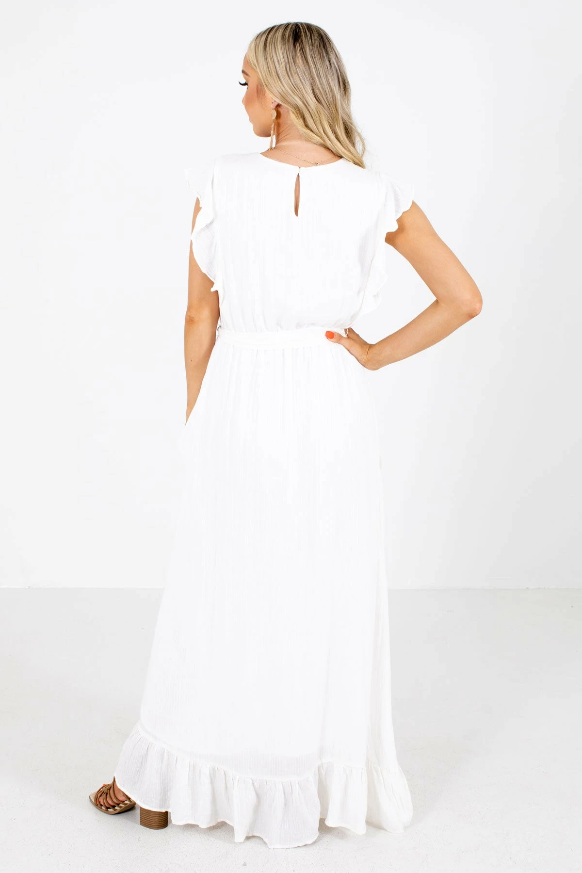 Hayden Brightest Days White Maxi Dress 4 Hayden Brightest Days White Maxi Dress - Image 2