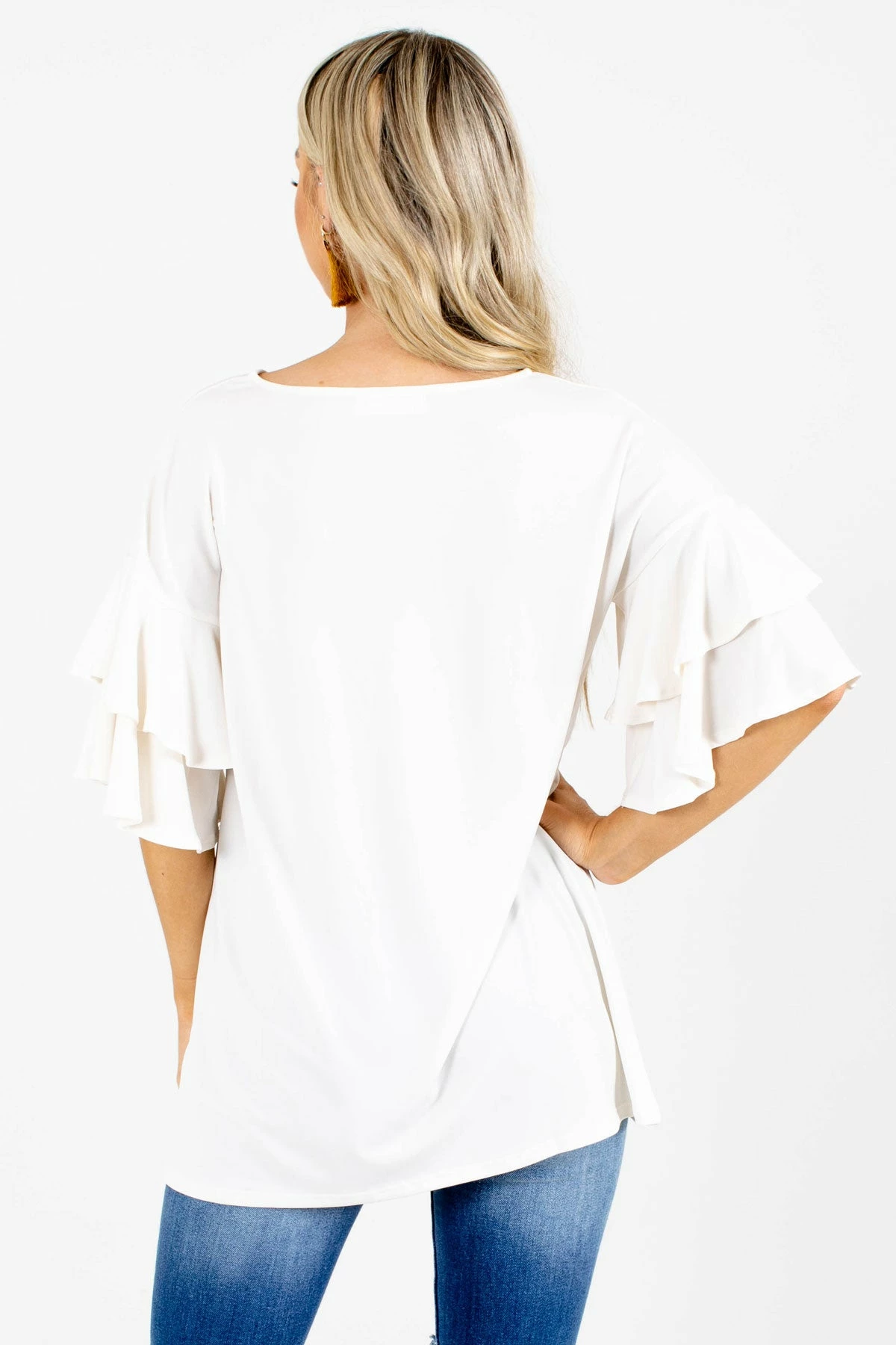 Zenana Build Your Dream Ruffle Top 19 Zenana Build Your Dream Ruffle Top - Image 17