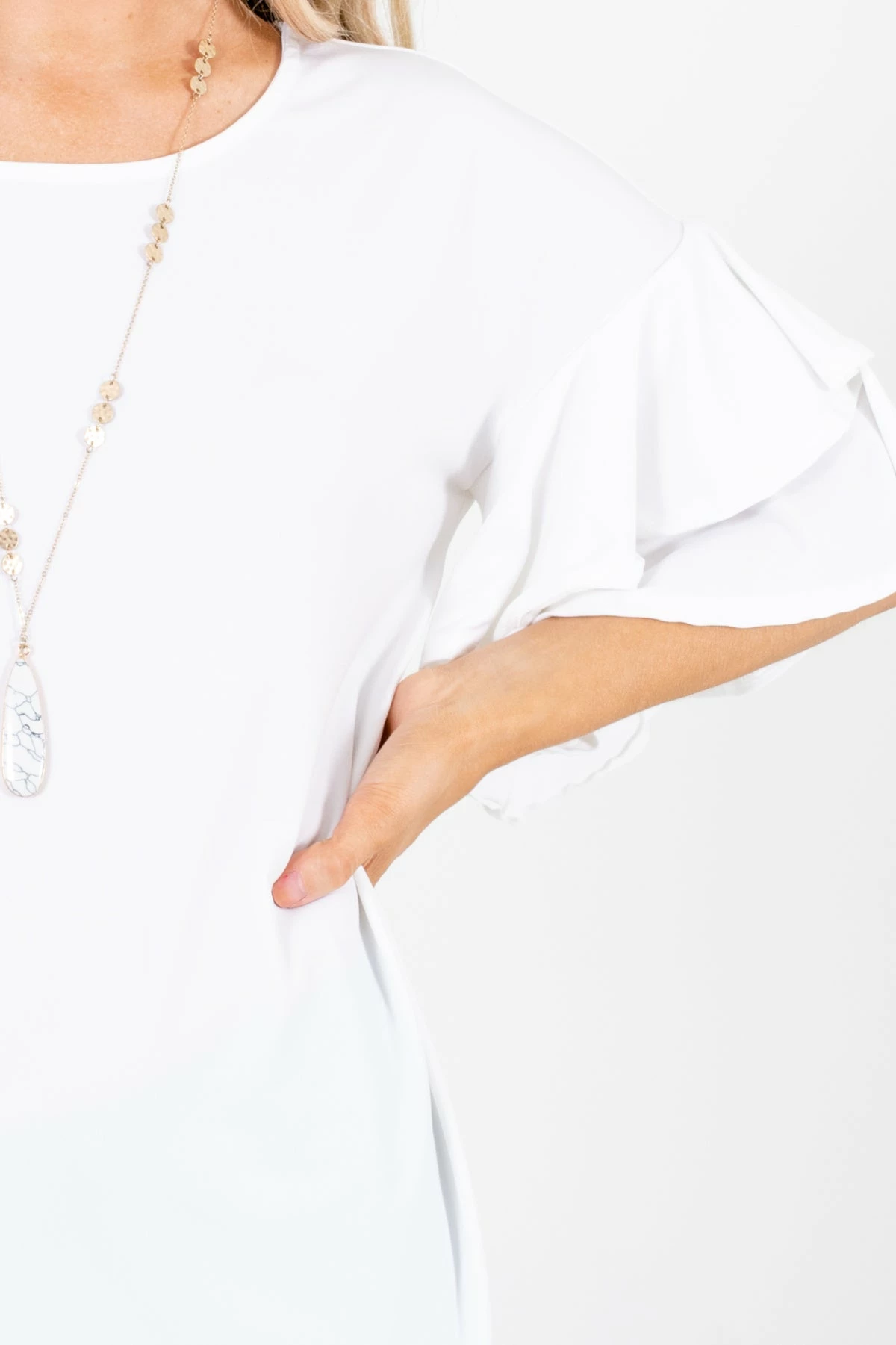 Zenana Build Your Dream Ruffle Top 11 Zenana Build Your Dream Ruffle Top - Image 9