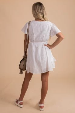 Very J Capture Your Heart Mini Dress -bella ella boutique shop CaptureYourHeart MiniDress White 2 5000x