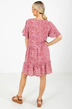 Jodifl Cheers To You Patterned Mini Dress -bella ella boutique shop Cheers to You Dress Back 5000x