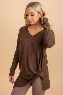 Zenana Spiced Cider V-Neck Waffle Top 53 Zenana Spiced Cider V-Neck Waffle Top -bella ella boutique shop DESERTROSE 8 cc22eca4 576a 410f 8255 4417f30474d5 5000x