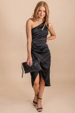 Do + Be Dare To Love Me One Shoulder Midi Dress 13 Do + Be Dare To Love Me One Shoulder Midi Dress -bella ella boutique shop DaretoLoveMeOneShoulderMidiDressFront 5000x