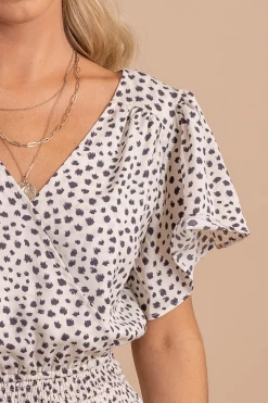 Kori America Daring Daydreams Mini Dress -bella ella boutique shop DaringDaydreamsMiniDressWhiteDetail 5000x