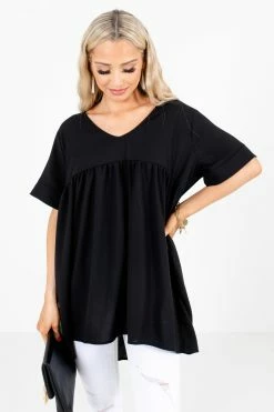 Zenana Easily Adored Short Sleeve Blouse