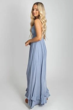 Listicle Endless Love Maxi Dress -bella ella boutique shop EndlessLove Dress Blue 3 5000x