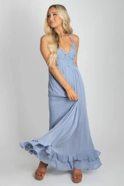 Listicle Endless Love Maxi Dress -bella ella boutique shop EndlessLove Dress Blue 5000x