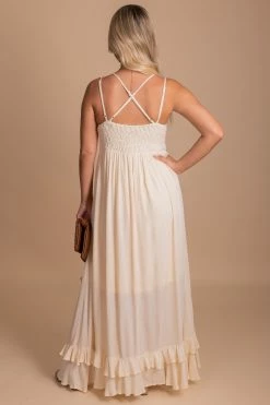 Listicle Endless Love Maxi Dress -bella ella boutique shop EndlessLove Lace Maxi Dress off white off white 5000x