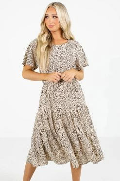 Front Page 28 Reborn J Explore The Wild Patterned Midi Dress