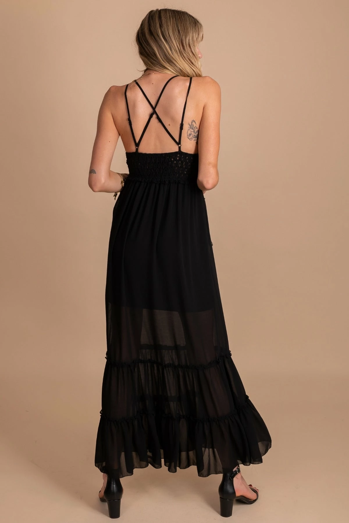 IRIS Find Your Voice Lace Maxi Dress 4 IRIS Find Your Voice Lace Maxi Dress - Image 3