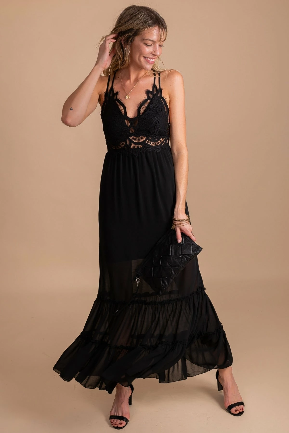 IRIS Find Your Voice Lace Maxi Dress 6 IRIS Find Your Voice Lace Maxi Dress - Image 5