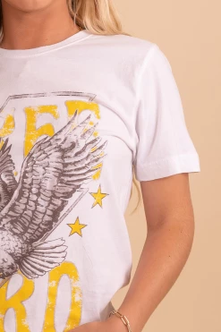 MineB Free Bird Graphic Tee 7 MineB Free Bird Graphic Tee -bella ella boutique shop FreeBirdGraphicTee Detail 5000x