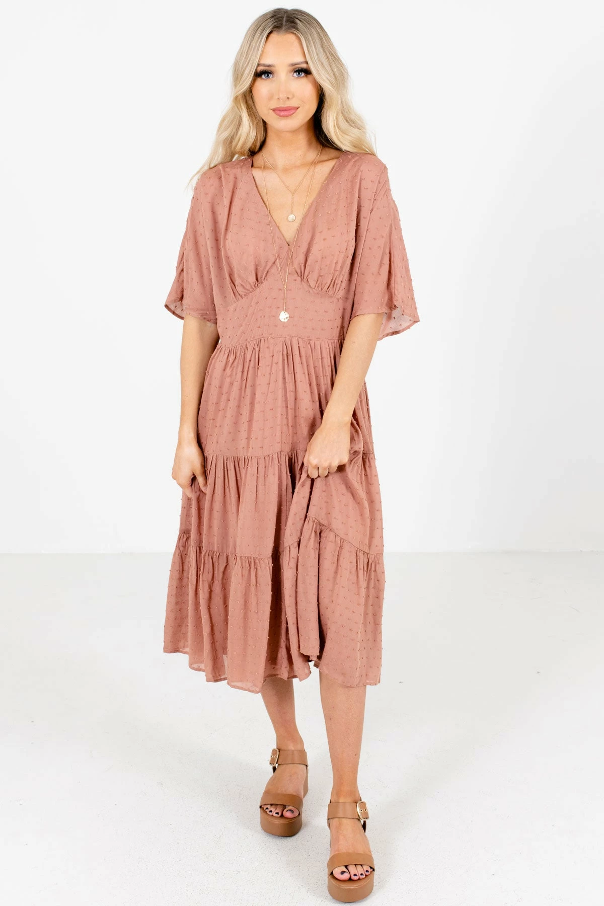 Polagram Gorgeous Girl Midi Dress 7 Polagram Gorgeous Girl Midi Dress - Image 5