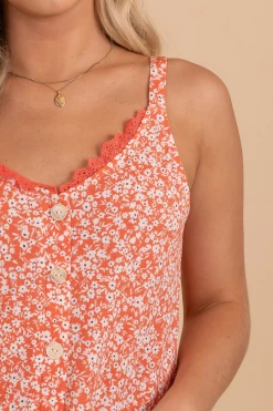 Blu Pepper Happy Girl V-Neck Tank Top 16 Blu Pepper Happy Girl V-Neck Tank Top -bella ella boutique shop HappyGirlV NeckTankTop PinkDetail 5000x