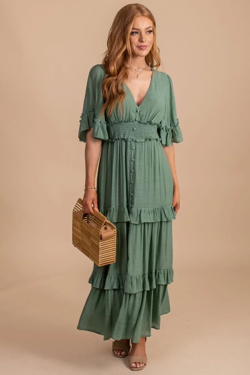 Flying Tomato Hello Lover Tiered Maxi Dress 12 Flying Tomato Hello Lover Tiered Maxi Dress - Image 10