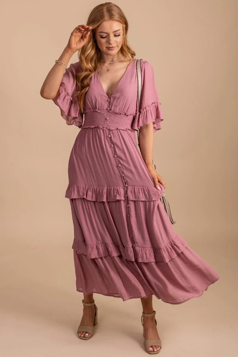 Flying Tomato Hello Lover Tiered Maxi Dress 7 Flying Tomato Hello Lover Tiered Maxi Dress - Image 5