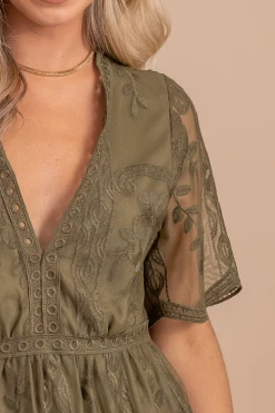Bella Ella Boutique Light My Fire Olive Lace Mini Dress -bella ella boutique shop LightMyFireOliveProductDETAIL 5000x