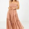 Listicle Mindful Living Maxi Dress -bella ella boutique shop Mindful Living Dress Front 5000x