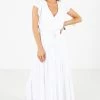All In Favor More Than A Memory White Maxi Dress -bella ella boutique shop More Than a Memory White Dress Front 5000x