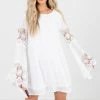 Wholesale Fashion Square My Great Love White Mini Dress -bella ella boutique shop MyGreatLoveWhiteDressFront 5000x